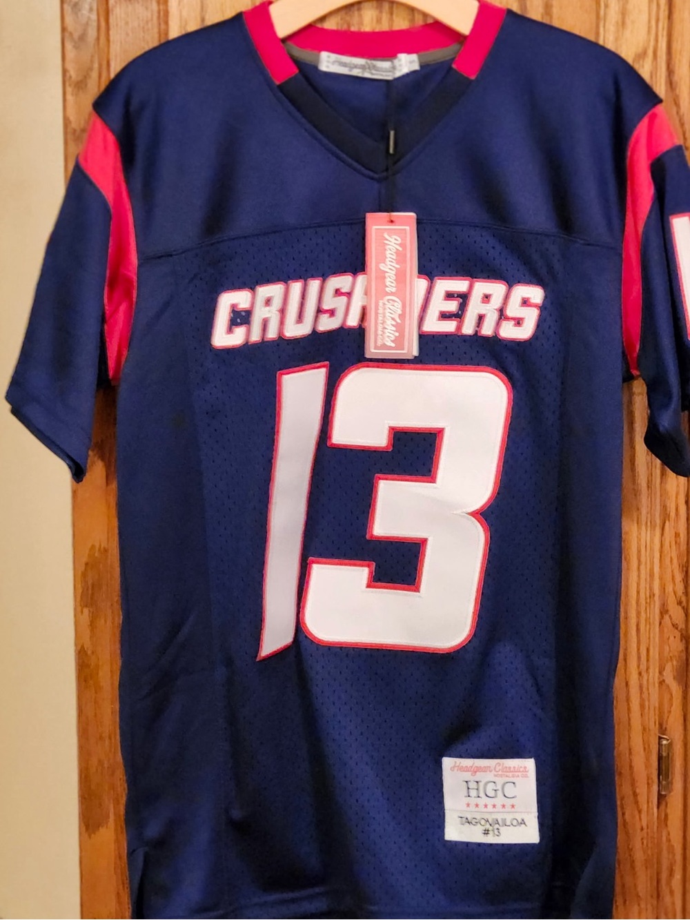 Headgear Classics Tua Tagovailoa #13 Crusaders Jersey Headgear Classics Size S